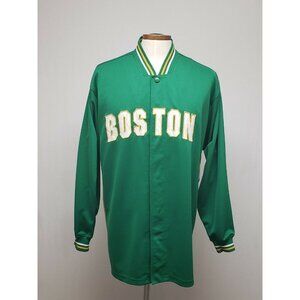 XL 1970's  Double Knit  Boston Celtics  Warm Up Jacket * Great Cond. *** Vintage